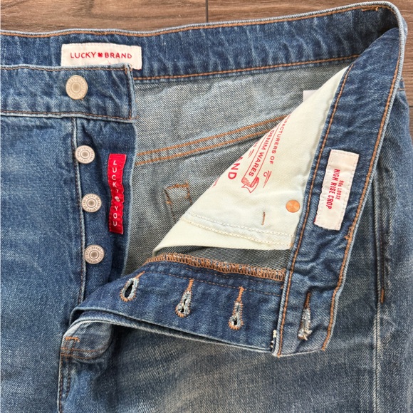 Lucky 90s High Rise Crop - Picture 4 of 4